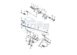 FZ6 FAZER ABS 600 drawing SHIFT SHAFT