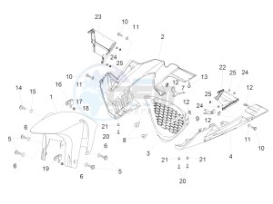 RSV4 1000 Racing Factory L.E. USA-CND (NAFTA) drawing Front mudguard-Pillar