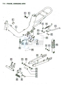 FLEXER_XL_45kmh_K8-L0 50 K8-L0 drawing Frame-swinging arm