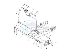 TZR 50 drawing REAR ARM