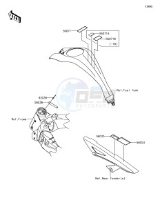 Z1000 ZR1000HHF XX (EU ME A(FRICA) drawing Labels