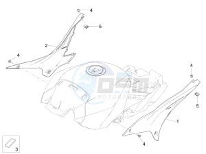 RSV4 1100 RACING FACTORY E4 ABS (APAC) drawing Central body