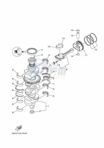 F200GETL drawing CRANKSHAFT--PISTON