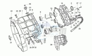 California 1100 Special Special drawing Transmission cage