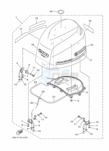 F200CETX drawing FAIRING-UPPER