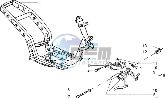 Chassis - Central stand