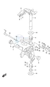 DF 30A drawing Swivel Bracket Remote Control