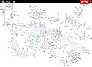 RS3-125-NACKED-RED drawing CHASSIS