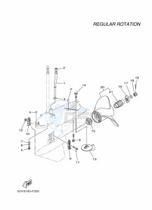 F200GETX drawing PROPELLER-HOUSING-AND-TRANSMISSION-2