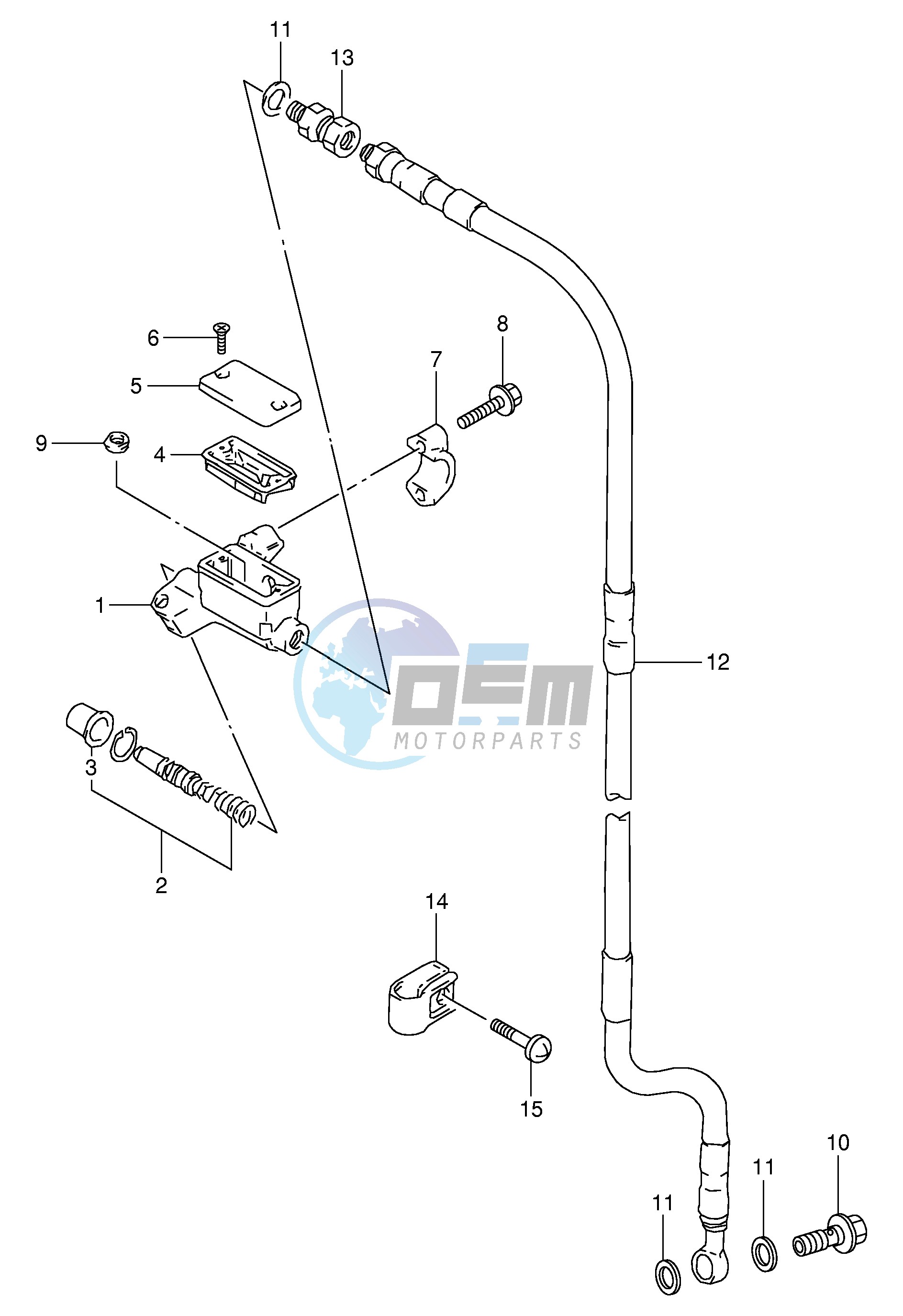 FRONT MASTER CYLINDER