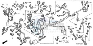 VFR8009 Australia - (U / MME) drawing WIRE HARNESS (VFR800)