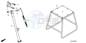 CRF250X9 Australia - (U) drawing STAND