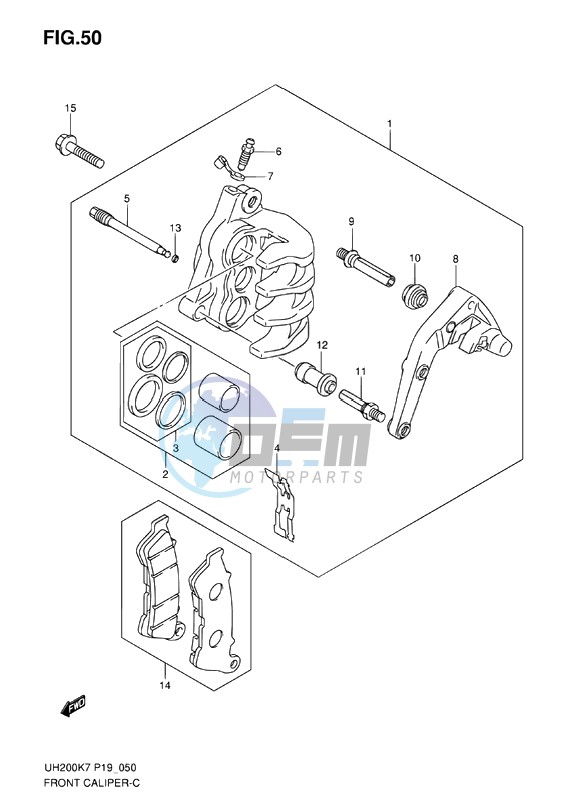 FRONT CALIPER