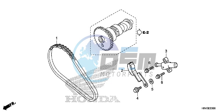 CAM CHAIN/TENSIONER