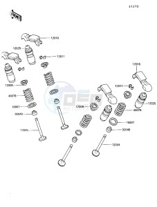 ZG 1200 B [VOYAGER XII] (B6-B9) [VOYAGER XII] drawing VALVE-- S- -