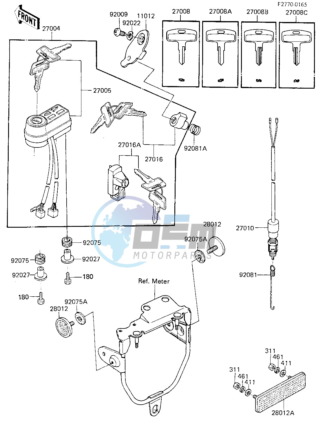 IGNITION SWITCH_LOCKS_REFLECTORS