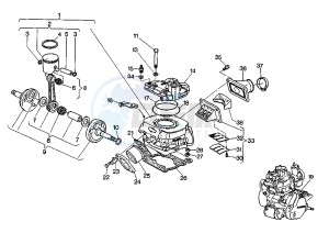 RAPTOR 125 drawing CRANKSHAFT-CYLINDER