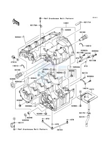 Z1000 ZR1000-A3H FR GB XX (EU ME A(FRICA) drawing Crankcase