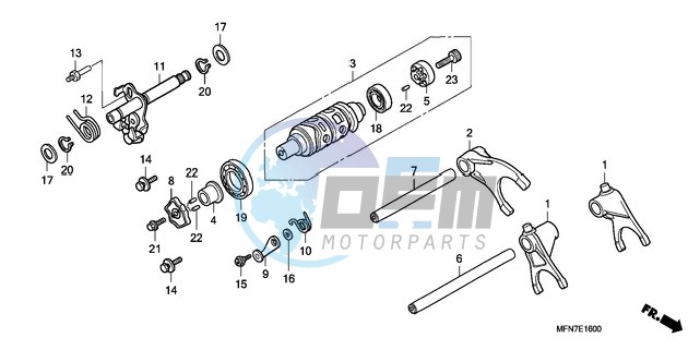 GEARSHIFT DRUM