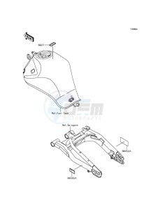 ER-6F EX650EFF XX (EU ME A(FRICA) drawing Labels