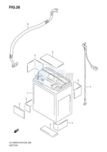 VL1500 (E3-E28) drawing BATTERY