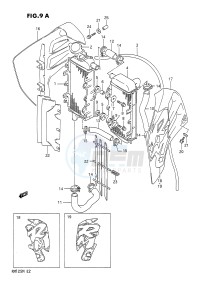 RM125 (E2) drawing RADIATOR (MODEL M)