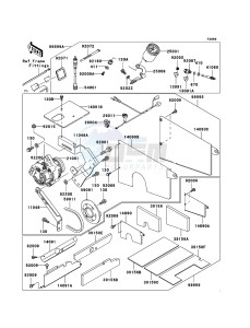 MULE 3010 4x4 KAF620-E5 EU drawing Optional Parts