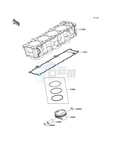 Z1000 ABS ZR1000EDFA FR XX (EU ME A(FRICA) drawing Cylinder/Piston(s)