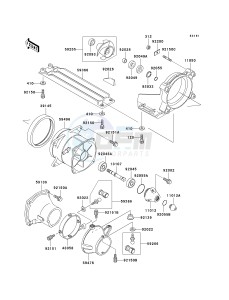 JH 1100 A [1100 ZXI] (A6-A8) [1100 ZXI] drawing JET PUMP