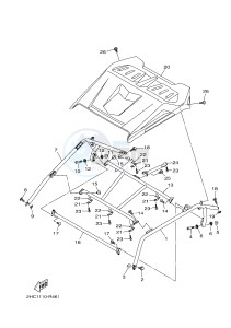 YXZ1000E YXZ10YMXH YXZ1000R EPS (2HCC) drawing GUARD 2