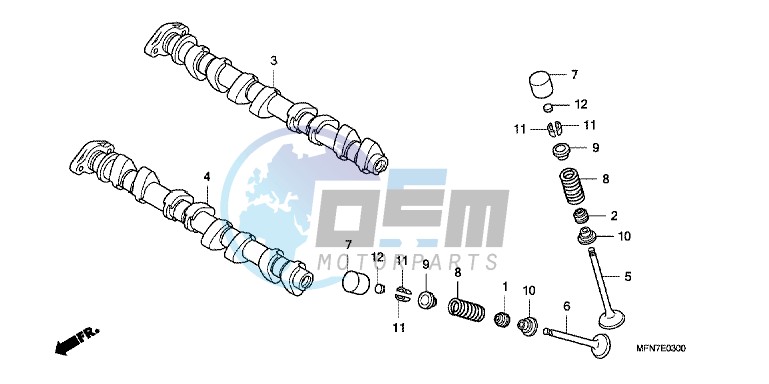 CAMSHAFT/ VALVE