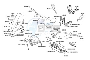 DOWNTOWN 300 I ABS drawing Handle Steering