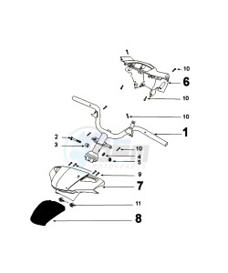 KISBEE A NX drawing HANDLEBAR ROD