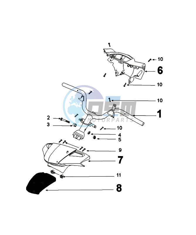 HANDLEBAR ROD