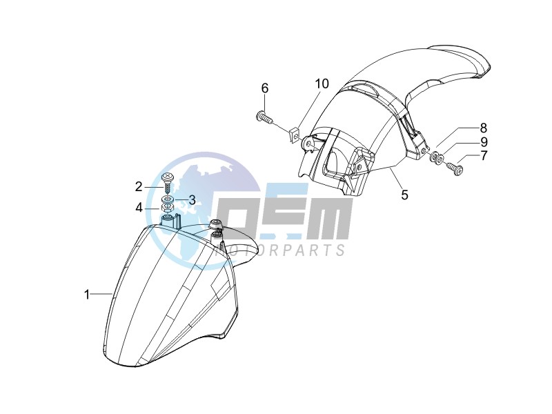 Wheel housing - Mudguard