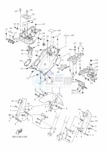 XTZ690 TENERE 700 (BW31) drawing FENDER