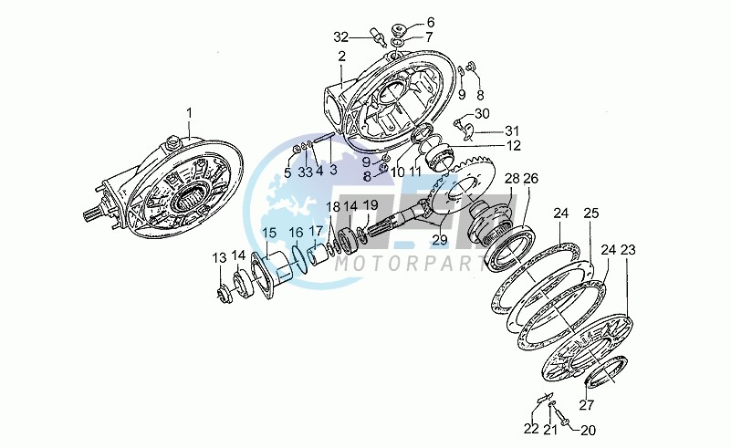 Bevel gear 1991-d