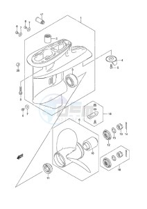 DF 50A drawing Gear Case