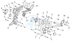 Griso V IE 1100 drawing Foot rests II