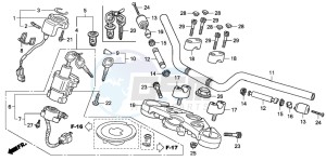 CBF1000S drawing HANDLE PIPE/TOP BRIDGE