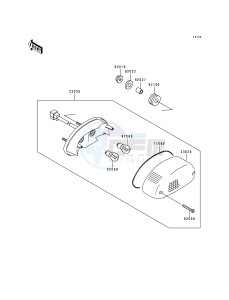 VN 800 A [VULCAN 800] (A1-A5) [VULCAN 800] drawing TAILLIGHT-- S- -