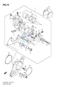 LT-R450 (E19) drawing REAR CALIPER