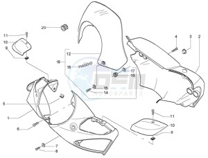 Beverly 500 drawing Handlebars covers