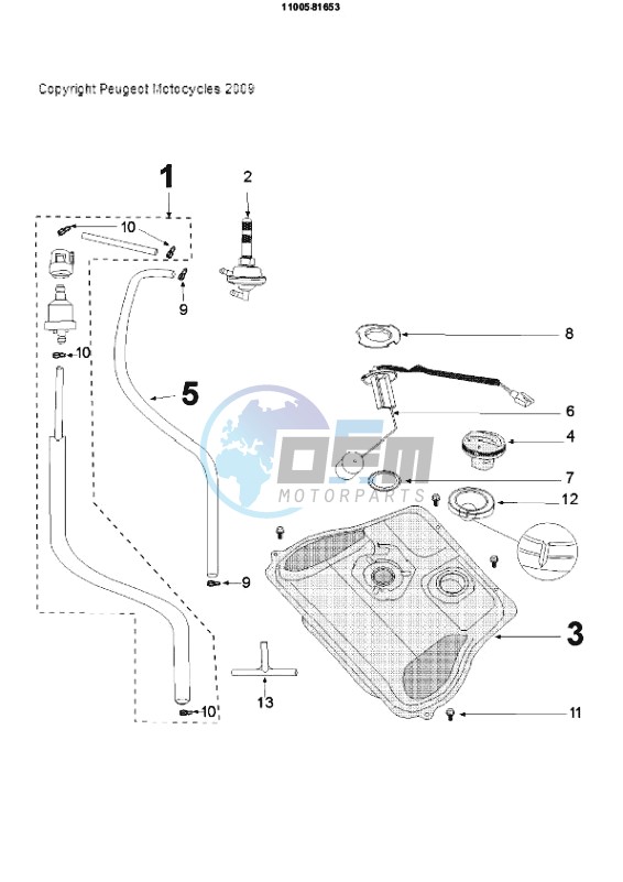 TANK AND FUEL PUMP