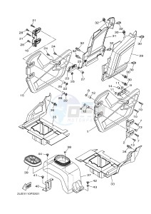 YXC700E VIKING VI EPS (2US5) drawing SIDE COVER