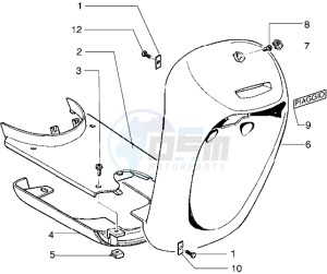 free 100 drawing Front shield-Footboard-Spoiler