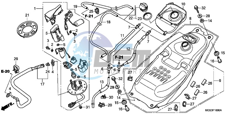 FUEL TANK/ FUEL PUMP