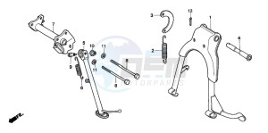 CB250P drawing STAND