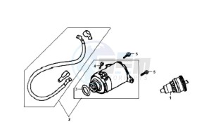 ORBIT 50 drawing STARTER CLUTCH