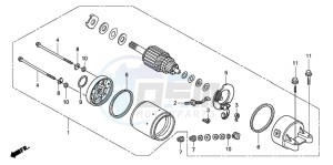 FJS400D SILVER WING drawing STARTING MOTOR